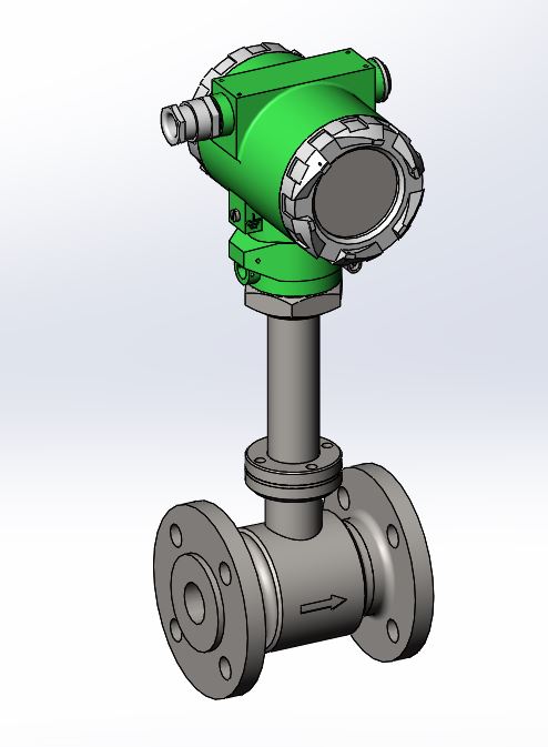 3D модель Расходомер ЭМИС-ВИХРЬ ЭВ200