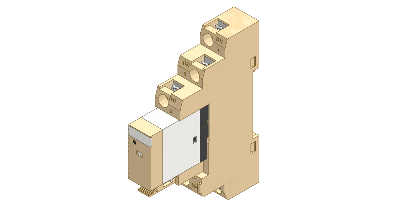3D модель Реле OMRON P2RF-05-E