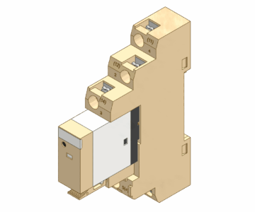 3D модель Реле OMRON P2RF-05-E