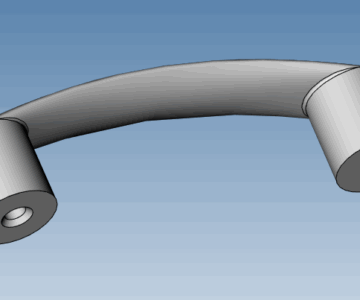 3D модель Ручка 260221-C1 EBP.140 B-M8-C1