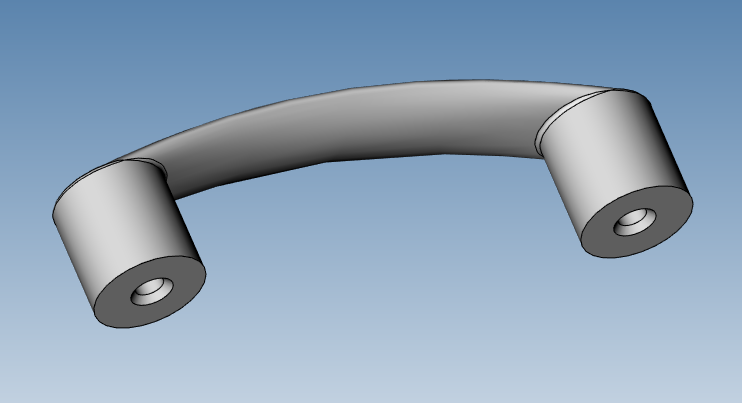 3D модель Ручка 260221-C1 EBP.140 B-M8-C1