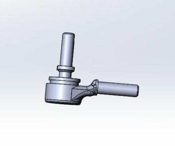 3D модель Рулевой наконечник на китайский квадроцикл