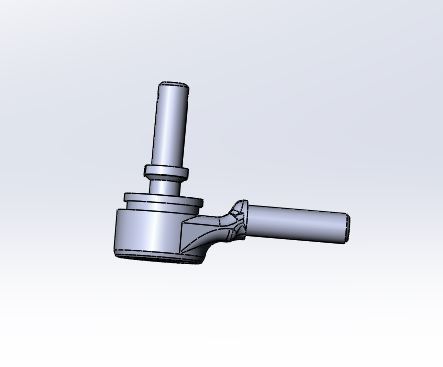 3D модель Рулевой наконечник на китайский квадроцикл