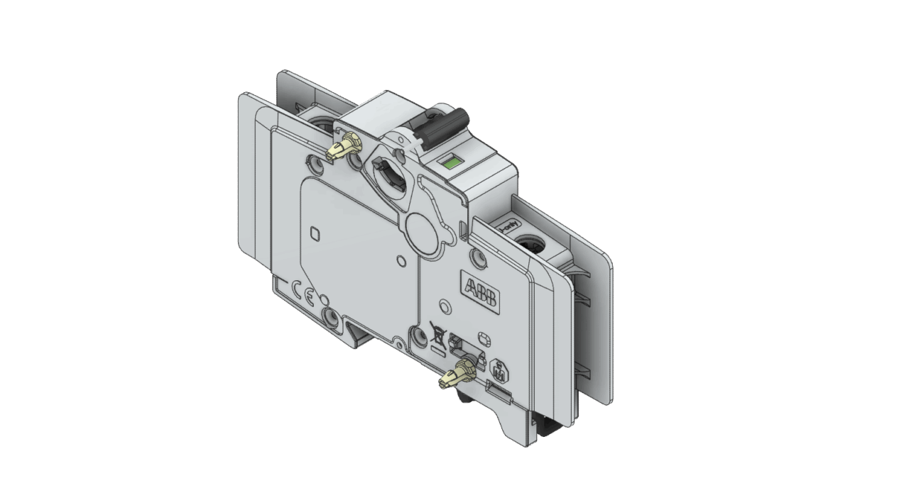 3D модель Независимый расцепитель АВВ S2C_A1U