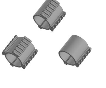 3D модель Планки пикатини на глушитель ОЦ-14 Гроза СтрайкАрмс (Страйкбол)