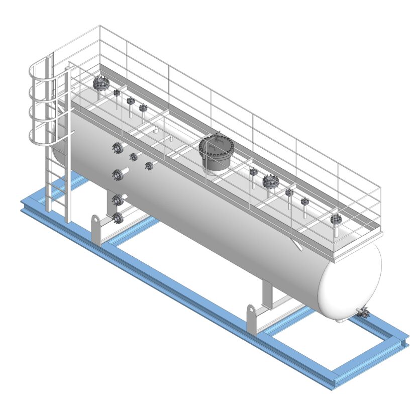 3D модель Емкость освоения 11-V-1901 - 25м3