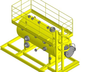 Чертеж Метанольная емкость высокого давления.