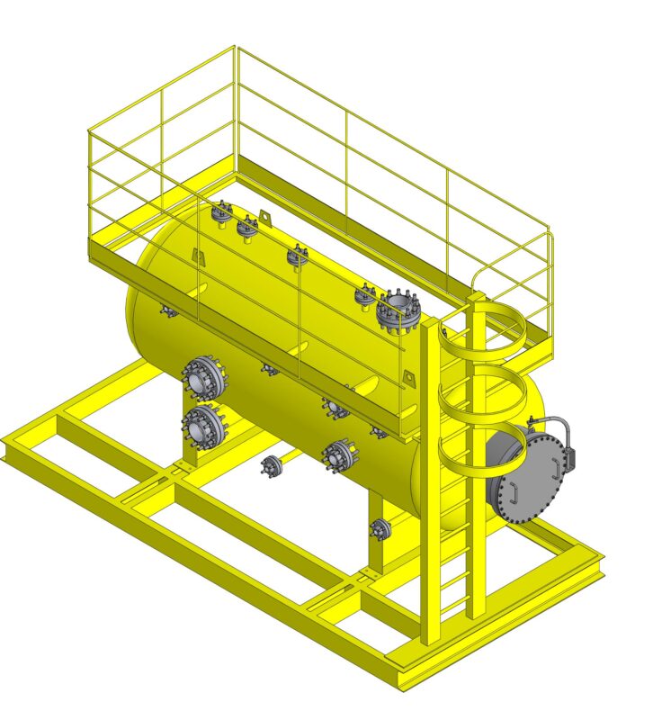 Чертеж Метанольная емкость высокого давления.