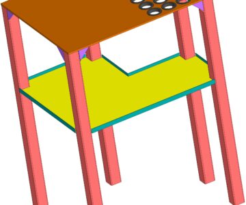 3D модель Стол для станка Takumi