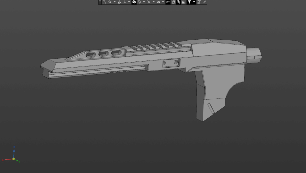 3D модель Страйкбол Standalone платформа для TAGinn M203MT