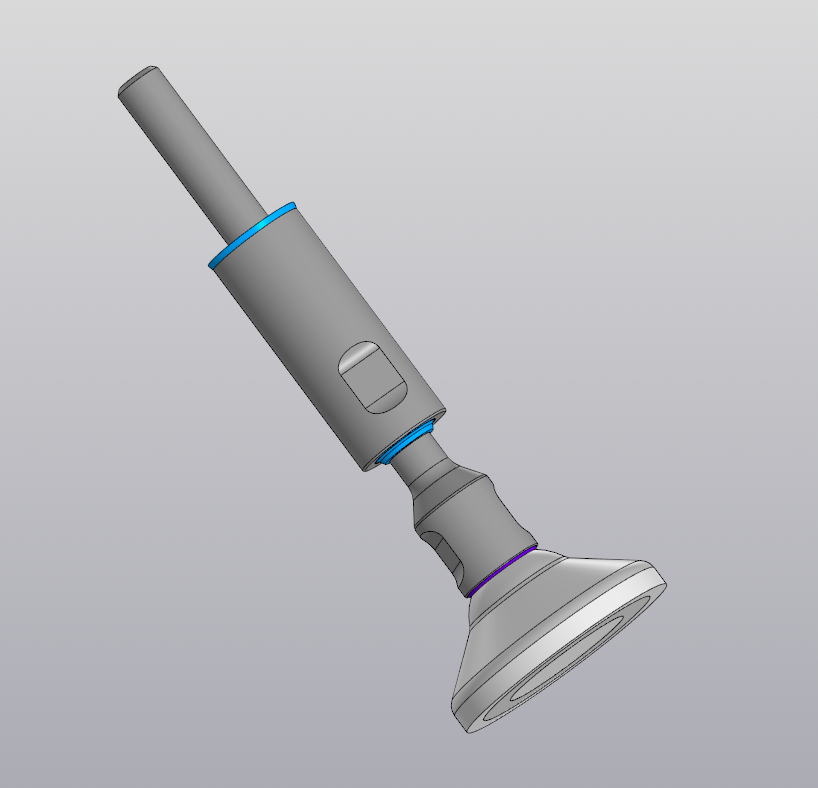 3D модель Модель опоры гигиенической GN-20