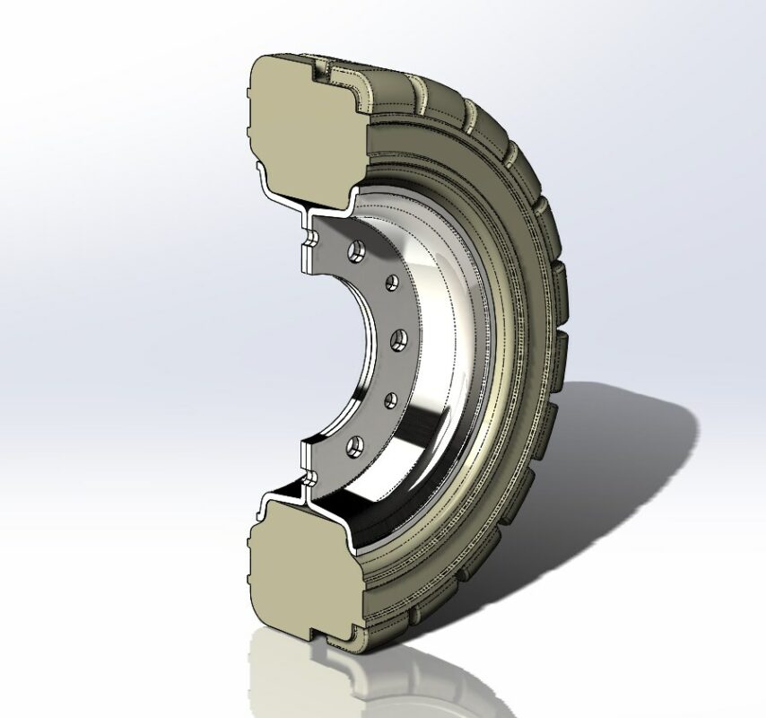 3D модель Колесо 15х4.5-8