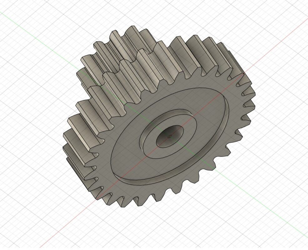 3D модель Шестерня редуктора измельчителя (миксера) Zigmund & Shtain CH-14R