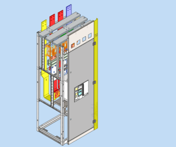 3D модель Вводная панель ЩО 98