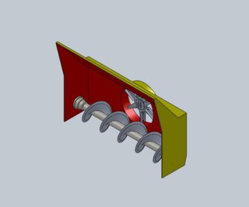 Чертеж Шнекоротор 2630мм