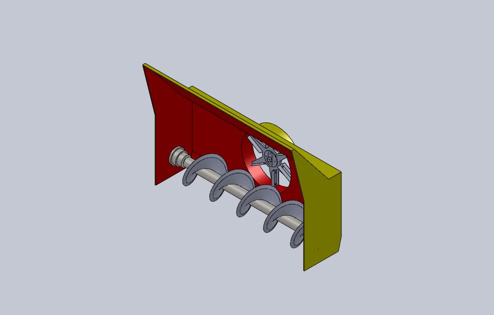 Чертеж Шнекоротор 2630мм