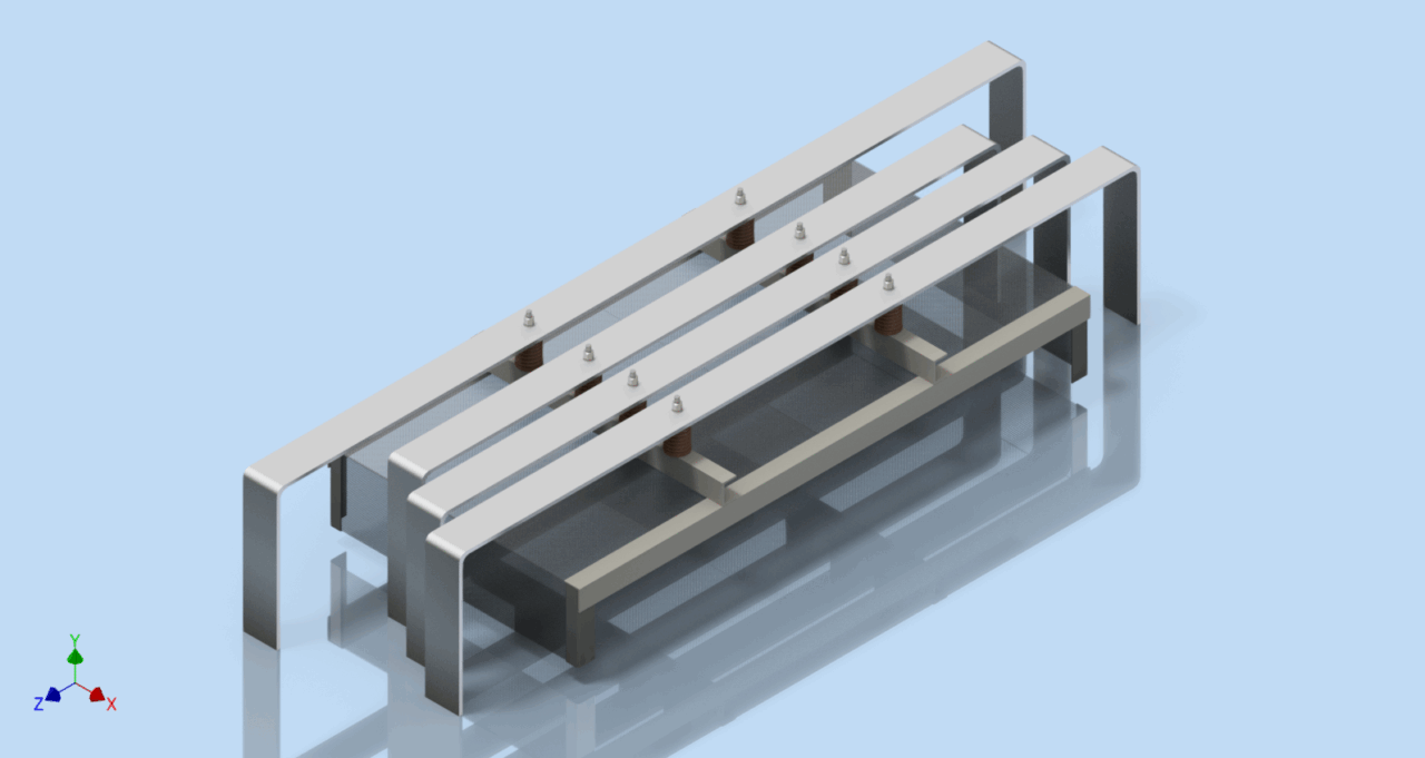 3D модель Шинный мост ШМ [ 1500 мм ]