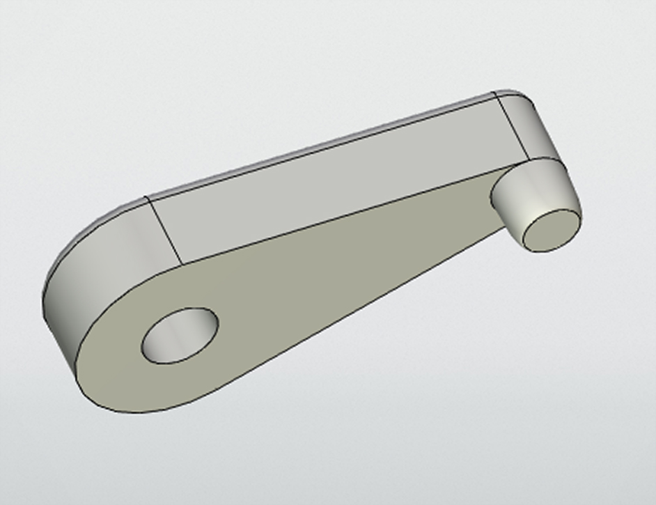 Чертеж Кляймер (держатель стекла) в фасадах на старой кухонной мебели