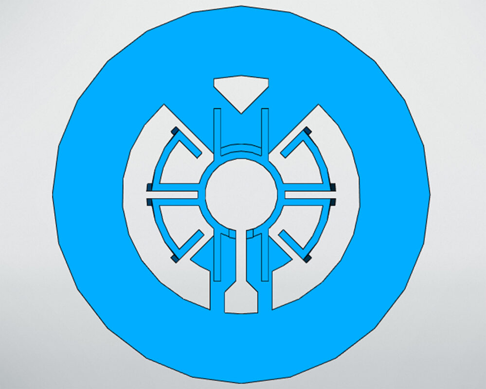 3D модель Держатель (втулка) шпинделя HP 510, C7769-40153/C7769-40169