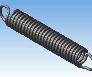 3D модель Пружина растяжения 1086-0319