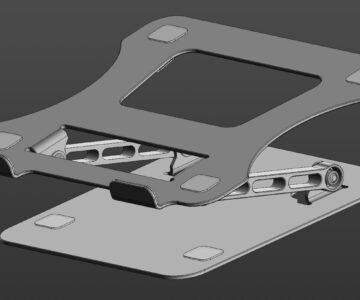 3D модель Подставка для ноутбука