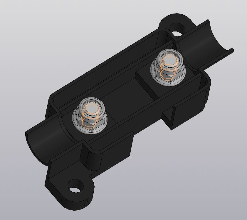 3D модель Держатель предохранителя MIDIVAL, Dpr-0120