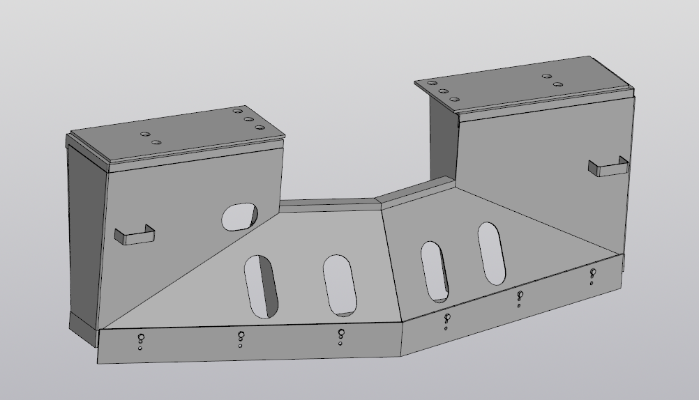 3D модель Метельник снегоуборочный для тепловоза ТГМ - 24