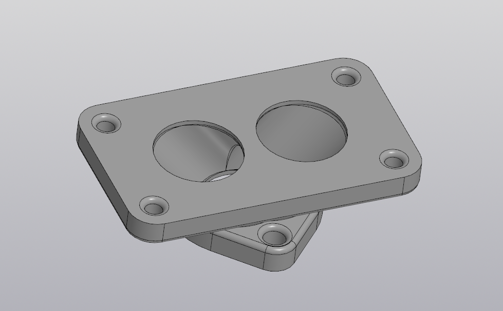 3D модель Адаптер Солекс на ЗАЗ