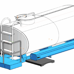 3D модель Угольник 90 гр. резьбовой латунь