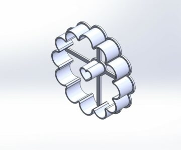 3D модель Вырубка (форма) для печенья