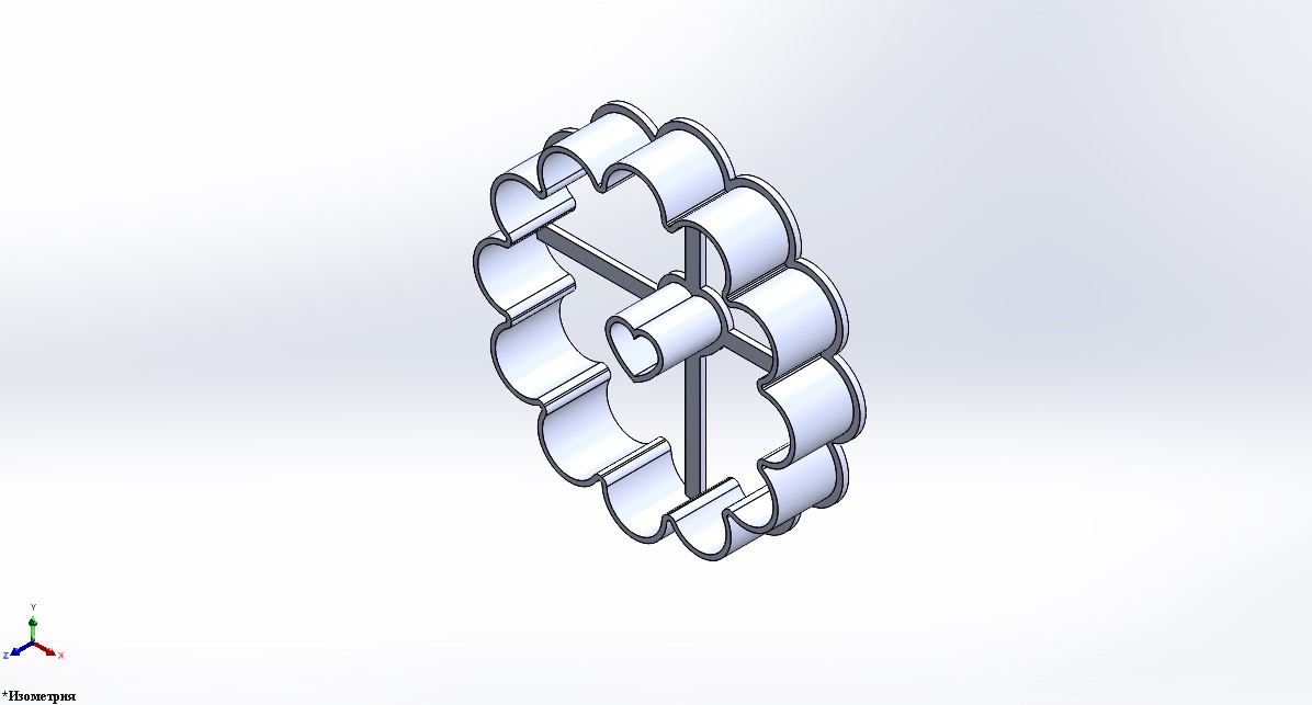 3D модель Вырубка (форма) для печенья