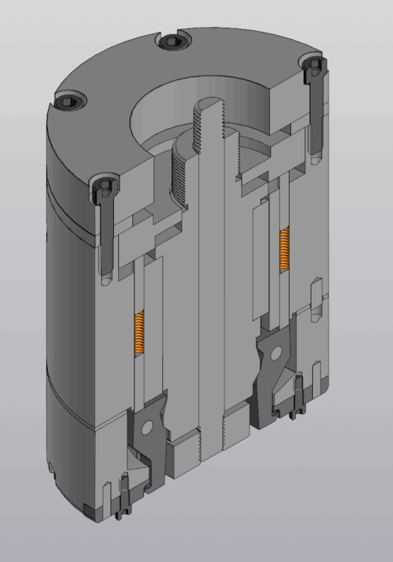 3D модель Голова для формовки автоклава крышки ТВИСТ-ОФФ 82