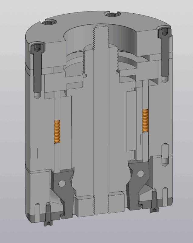 3D модель Голова для формовки автоклава крышки ТВИСТ-ОФФ 82