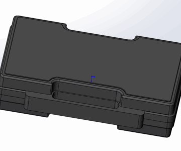 3D модель Кейс 422х265х104 мм
