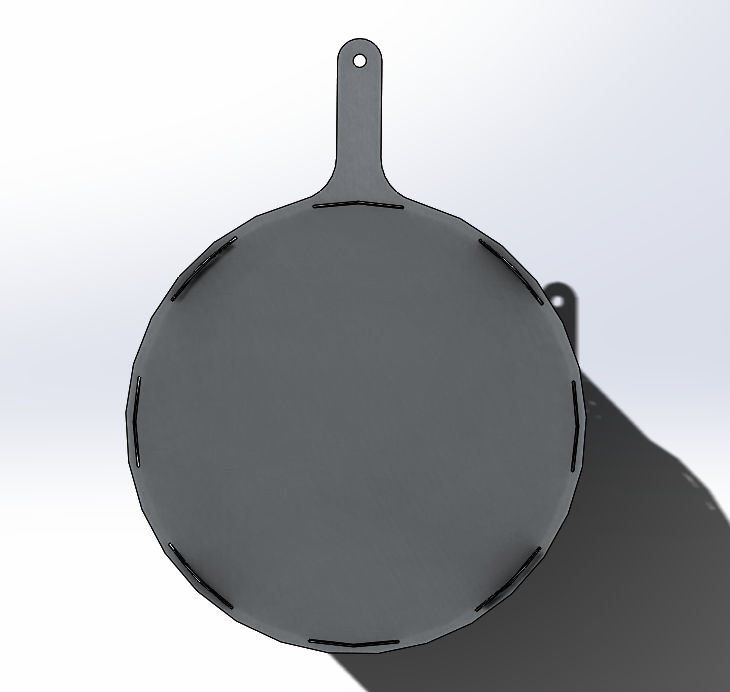 3D модель 3D модель разборного бачка мусоросжигателя