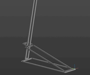 3D модель Ручной подъёмник для автомобиля под таль