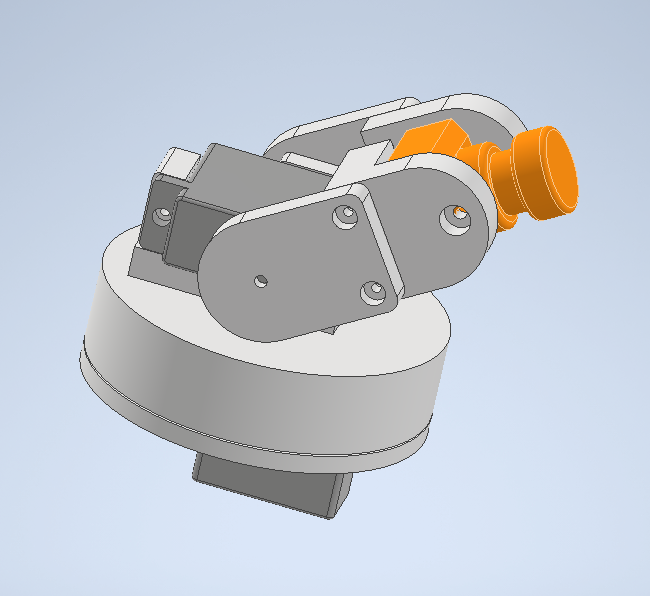3D модель Поворотный механизм камеры fpv rc