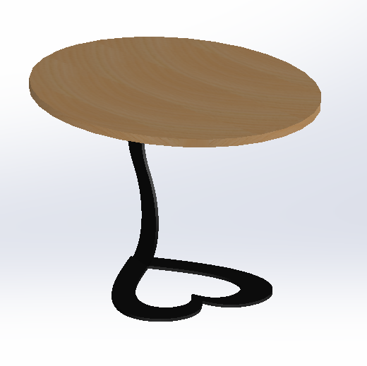 3D модель Подстолье барное