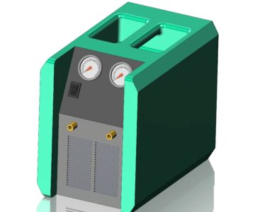 3D модель Станция утилизации фреона Refco Enviro