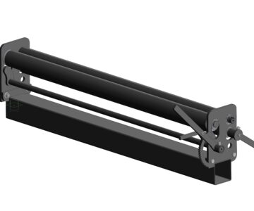 3D модель Вальцовочный станок трехвальный (Аналог KEEPLER)