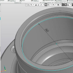 3D модель Ступица заднего колеса ВАЗ 2108