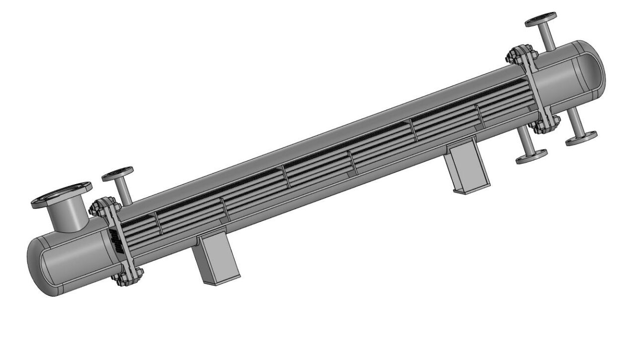 3D модель Теплообменник 148,5 кВт