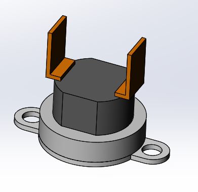 3D модель Термореле 1NT08L-8439