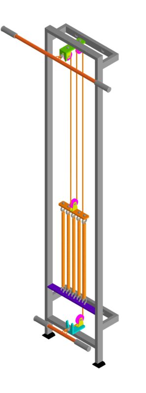 3D модель 3D модель силового тренажера