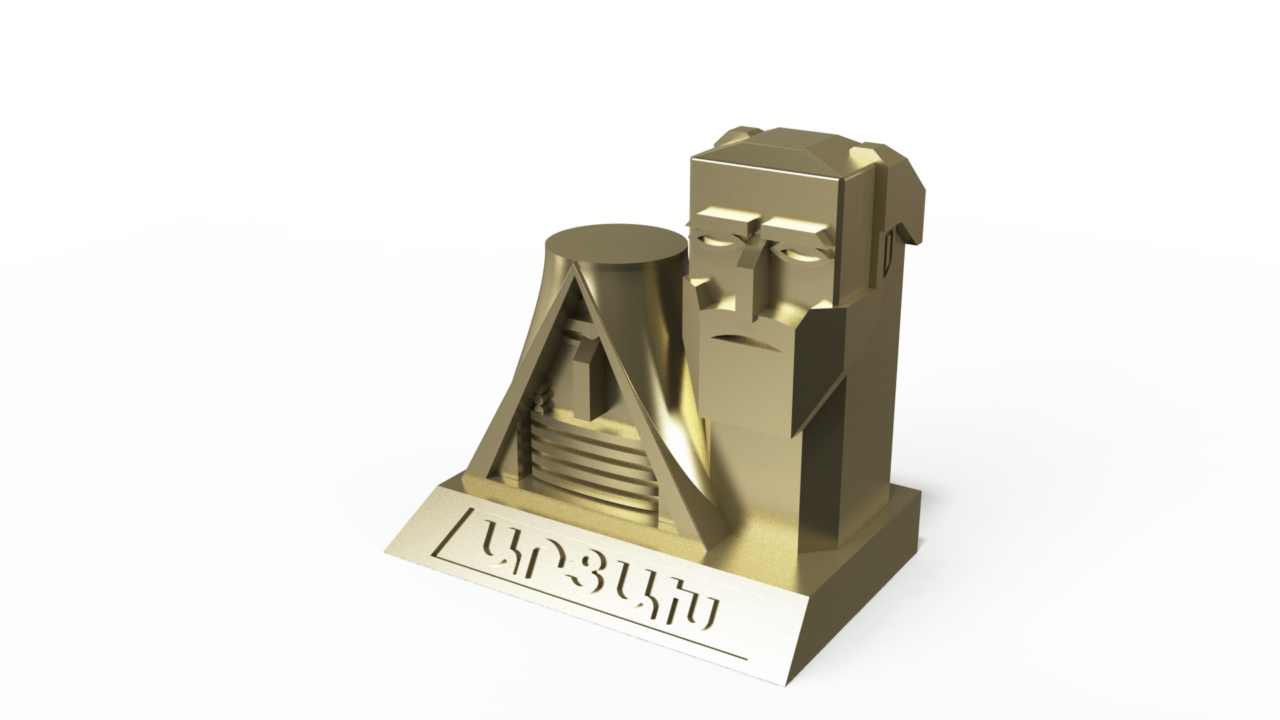 3D модель Мы - наши горы