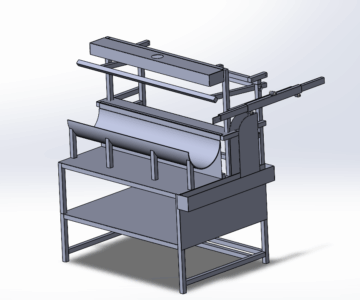 Чертеж Стол-упаковщик для цветов 1400х800х1100.
