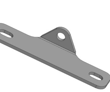 Чертеж Упор капота SG