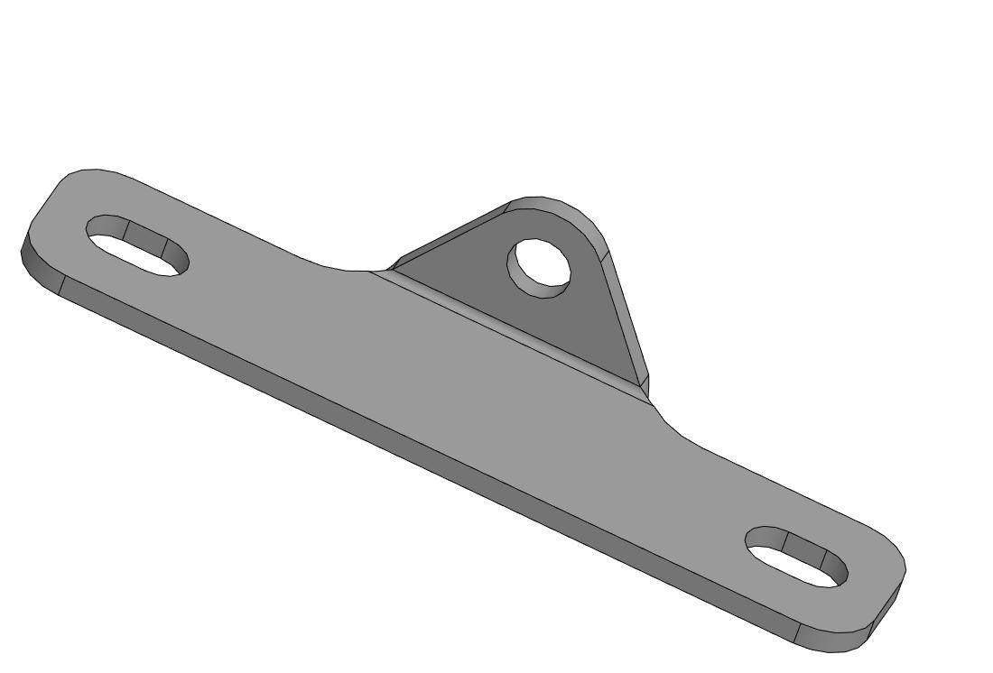 Чертеж Упор капота SG