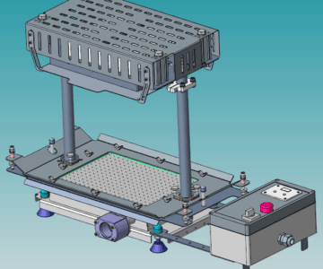 3D модель Настольная вакуумная формовочная машина