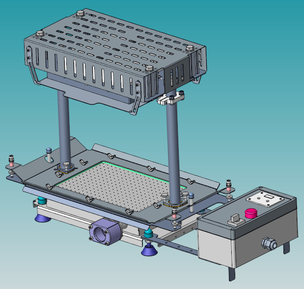 3D модель Настольная вакуумная формовочная машина